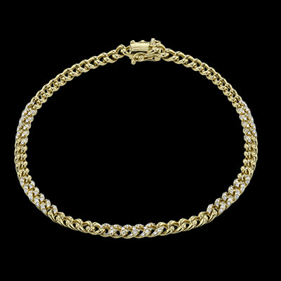 Bracelet in 18k Gold with Diamonds