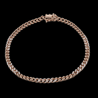 Bracelet in 18k Gold with Diamonds