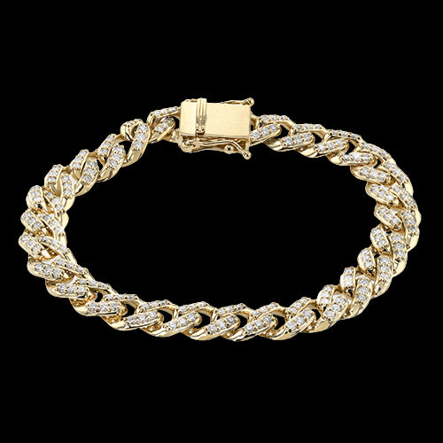 Bracelet in 18k Gold with Diamonds
