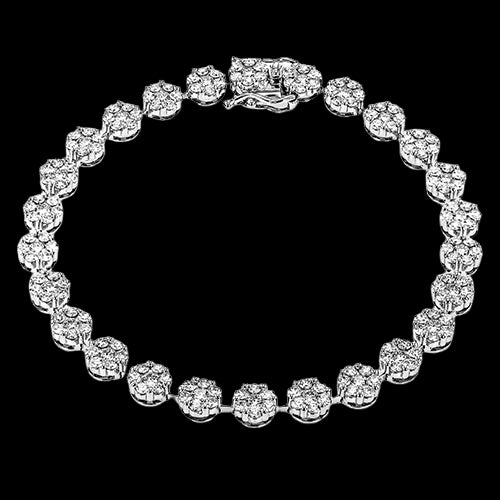 Bracelet in 18k Gold with Diamonds