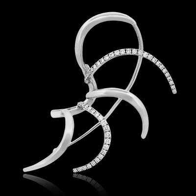 Earring in 18k Gold with Diamonds