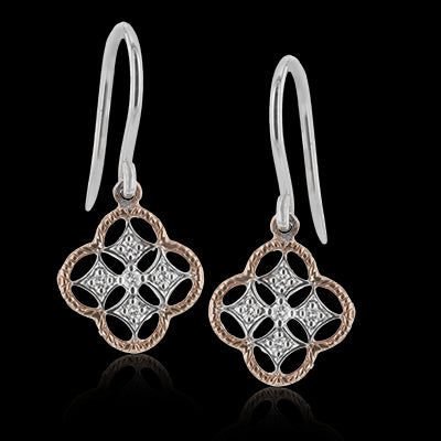Earring in 18k Gold with Diamonds