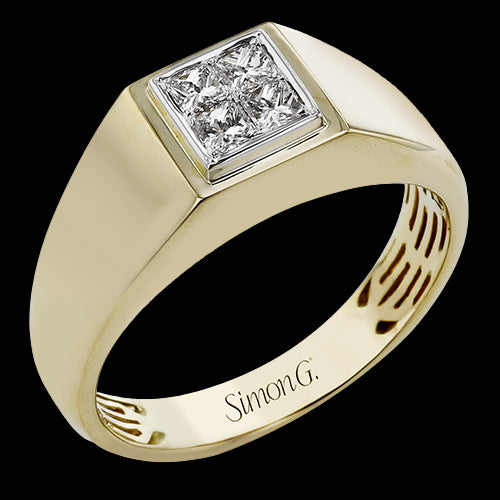 Men Ring in 14k Gold