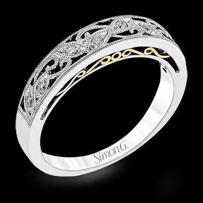 Anniversary Ring in 18k Gold with Diamonds