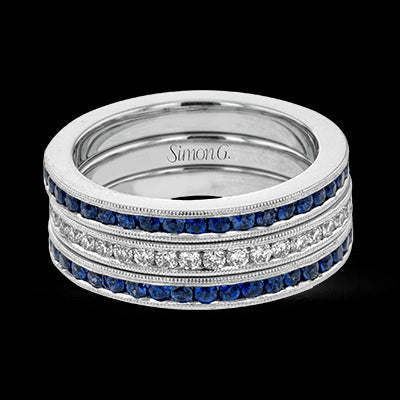 Anniversary Ring in 18k Gold with Diamonds