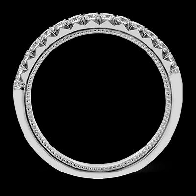 Anniversary Ring in 18k Gold with Diamonds