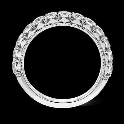 Anniversary Ring in 18k Gold with Diamonds