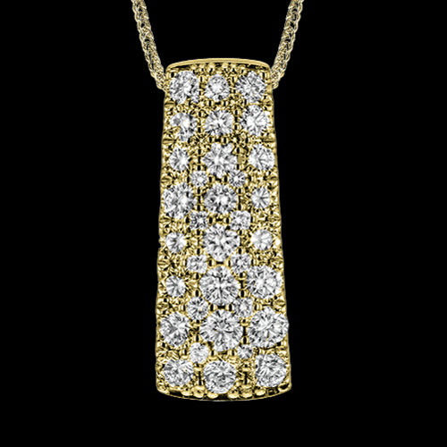 Pendant in 18k Gold with Diamonds