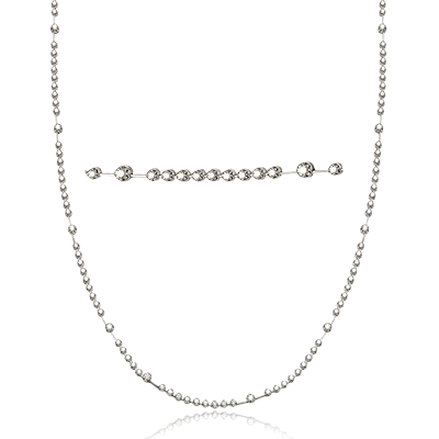 Necklace in 18k Gold with Diamonds