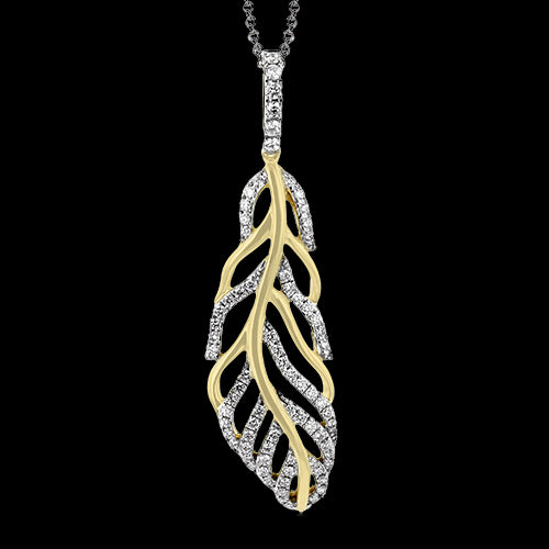Pendant in 18k Gold with Diamonds