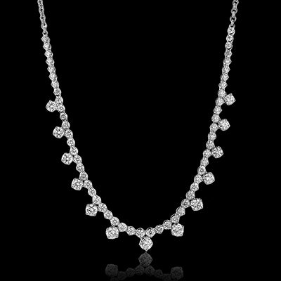 Necklace in 18k Gold with Diamonds