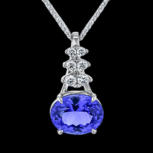 Color Pendant in 18k Gold with Diamonds