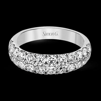 Anniversary Ring in 18k Gold with Diamonds