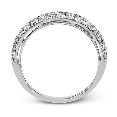 Anniversary Ring in 18k Gold with Diamonds