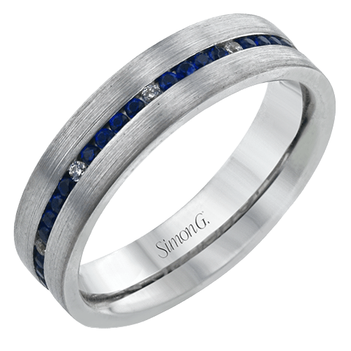 Men Ring in 14k Gold with Diamonds