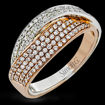 Right Hand Ring in 18k Gold with Diamonds