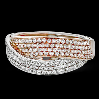 Right Hand Ring in 18k Gold with Diamonds