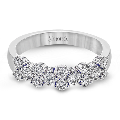 Anniversary Ring in 18k Gold with Diamonds