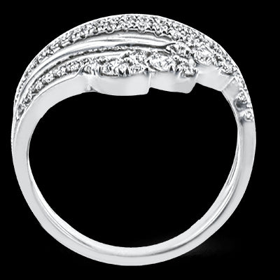 Right Hand Ring in 18k Gold with Diamonds