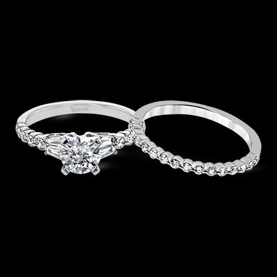 Wedding Set in 18k Gold with Diamonds