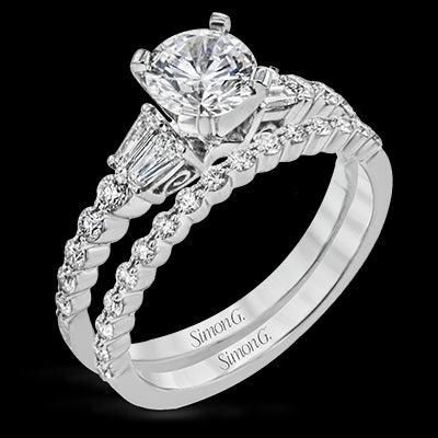 Wedding Set in 18k Gold with Diamonds