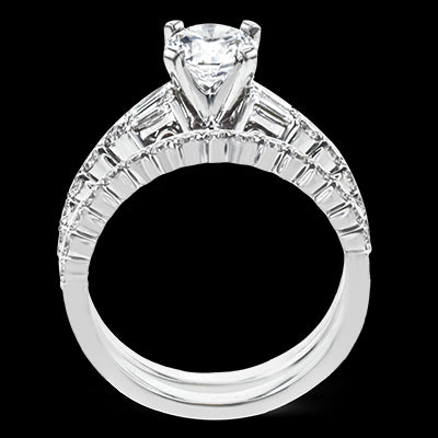 Wedding Set in 18k Gold with Diamonds