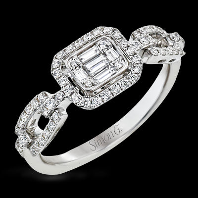 Right Hand Ring in 18k Gold with Diamonds