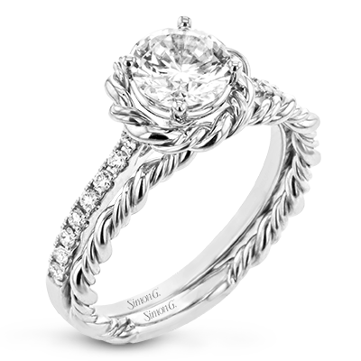 Wedding Set in 18k Gold with Diamonds