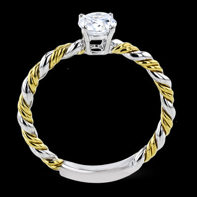 Engagement Ring in 18k Gold