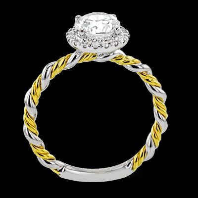 Wedding Set in 18k Gold with Diamonds