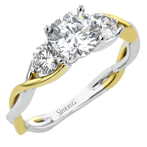 Engagement Ring in 18k Gold