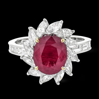 Color Ring in Platinum