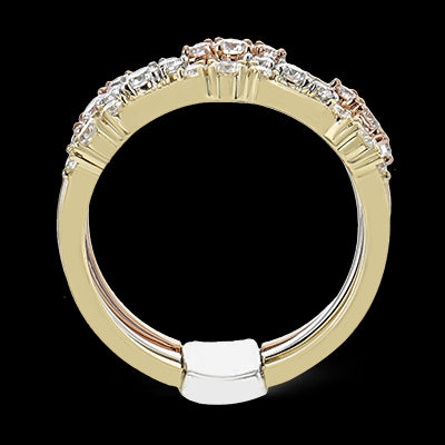 Right Hand Ring in 18k Gold with Diamonds
