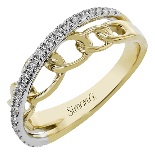 Right Hand Ring in 18k Gold with Diamonds