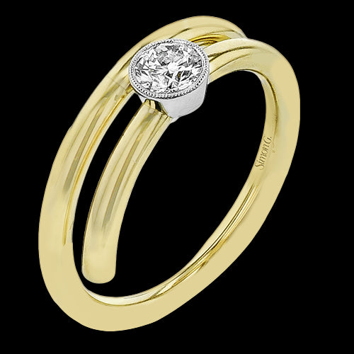 Right Hand Ring in 18k Gold with Diamonds