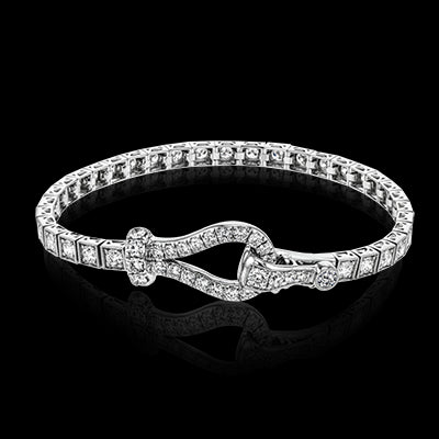 Bracelet in 18k Gold with Diamonds