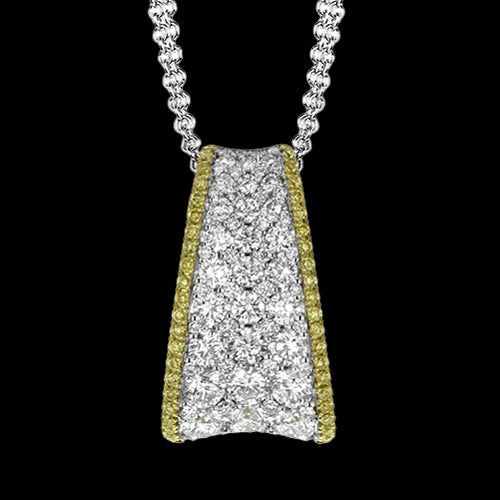 Pendant in 18k Gold with Diamonds