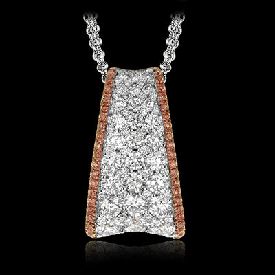 Pendant in 18k Gold with Diamonds