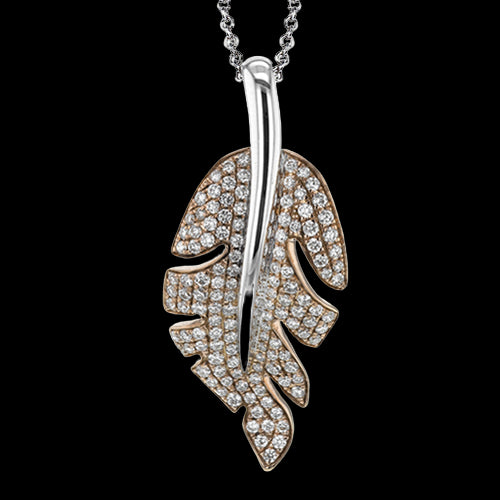 Pendant in 18k Gold with Diamonds