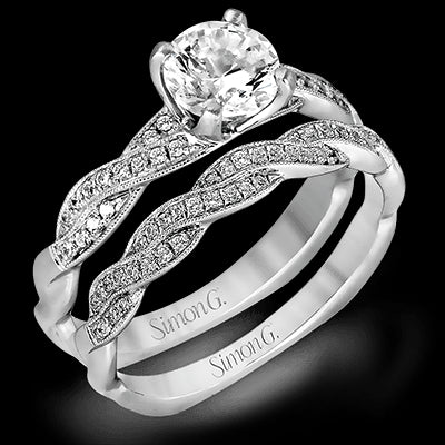 Wedding Set in 18k Gold with Diamonds