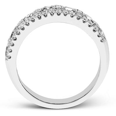 Anniversary Ring in 18k Gold with Diamonds