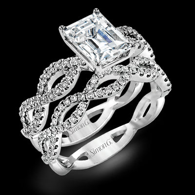 Wedding Set in 18k Gold with Diamonds