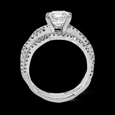 Wedding Set in 18k Gold with Diamonds