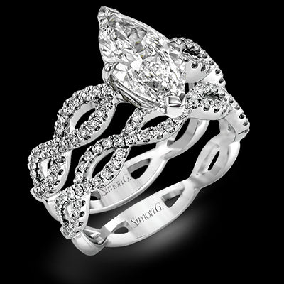 Wedding Set in 18k Gold with Diamonds