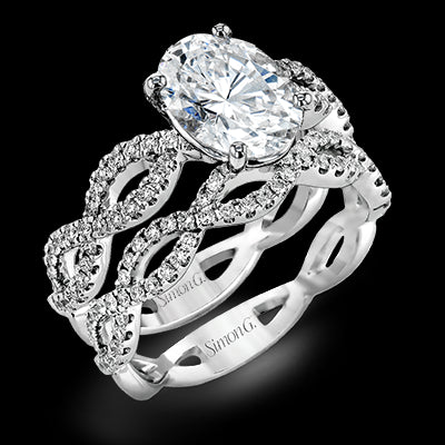 Wedding Set in 18k Gold with Diamonds