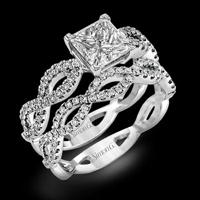 Wedding Set in 18k Gold with Diamonds