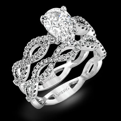 Wedding Set in 18k Gold with Diamonds