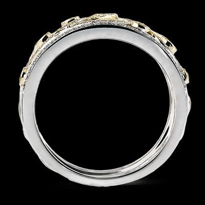 Right Hand Ring in 18k Gold with Diamonds