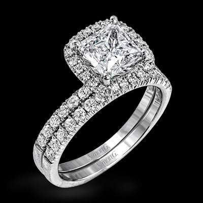 Wedding Set in 18k Gold with Diamonds