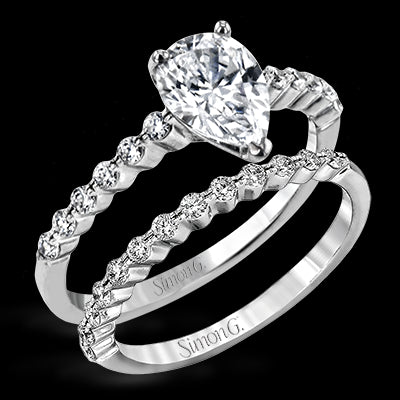 Wedding Set in 18k Gold with Diamonds